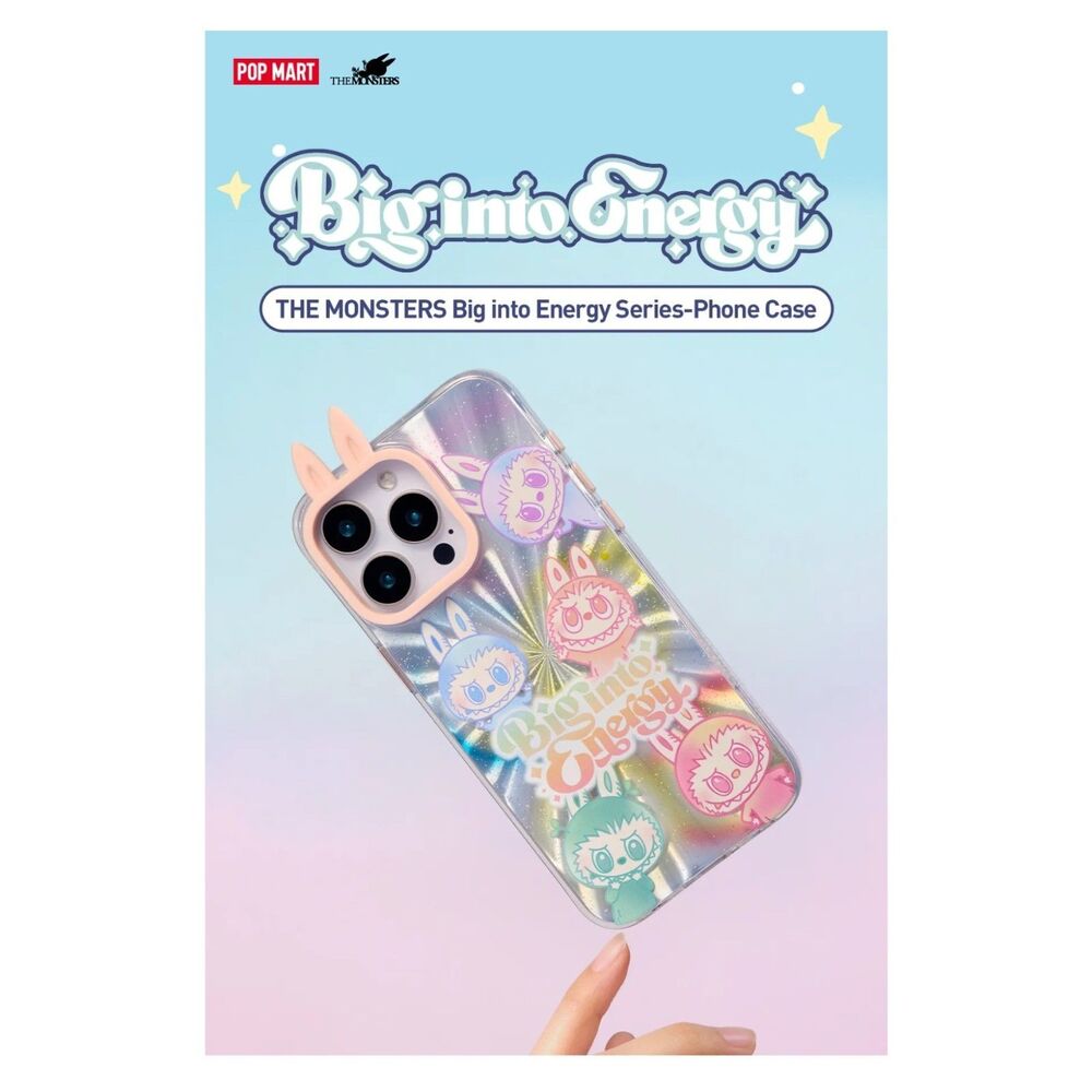 Pop Mart Labubu Big Into Energy Phone Case For iPhone 16 PRO Sealed Authentic